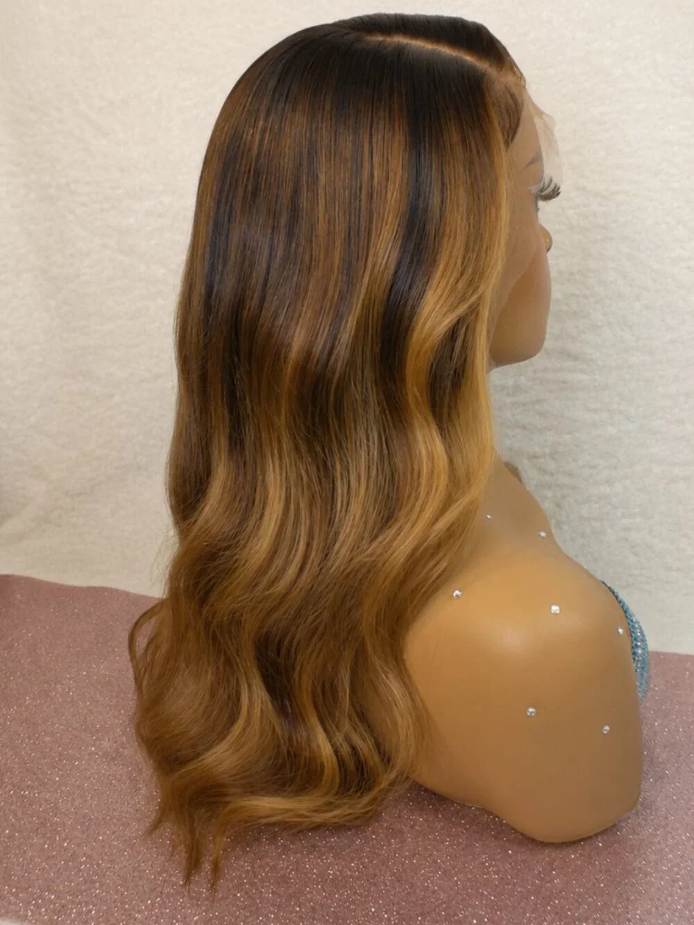 ✨18-20 Inch Ombre Dimensional Balayage Lace Wig 13x6 1b/30/27